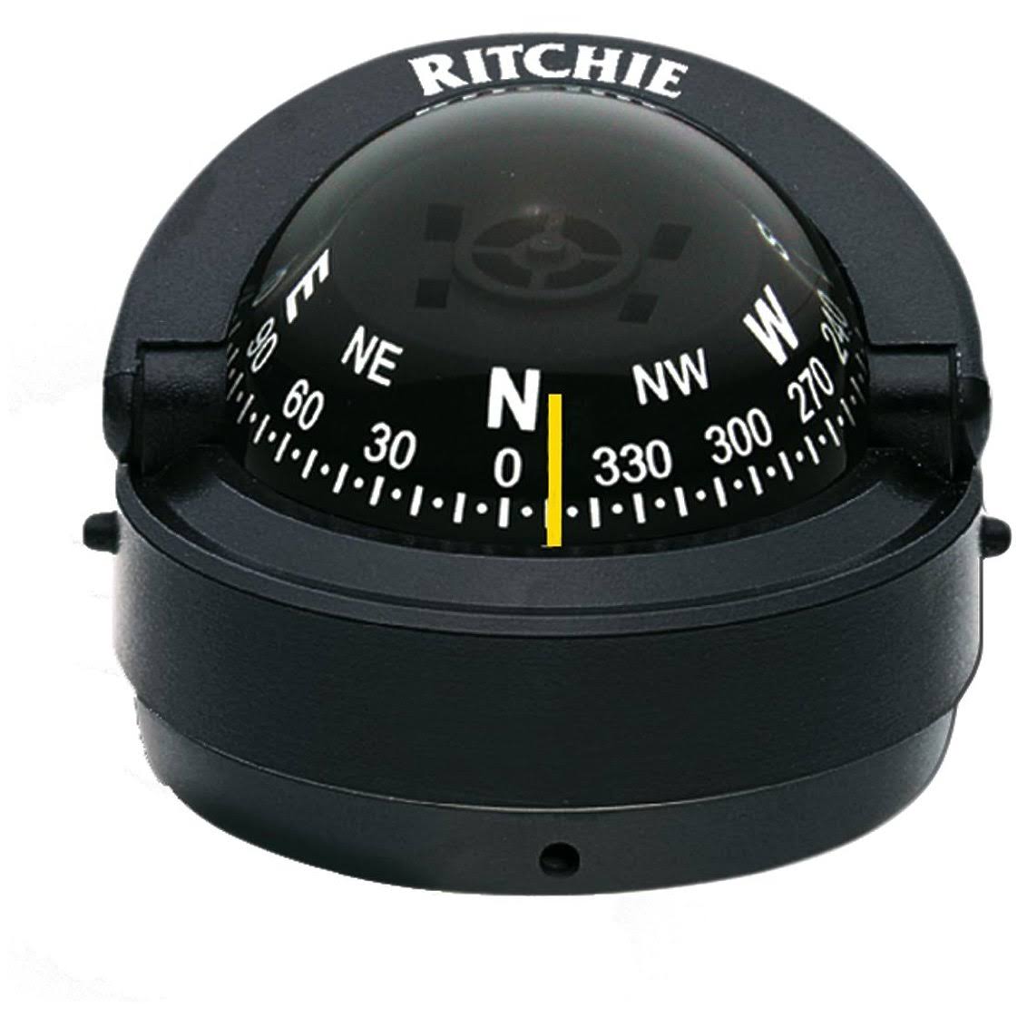 Black Low Profile Compass G1797