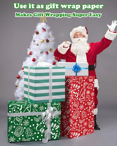Assorted Sizes 34Pcs Christmas Gift Bags S56626