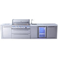 Island Grill with Beverage Center B534693