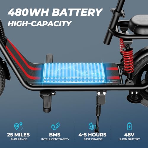 14” Tire 500W Electric Scooter with Seat Z81606