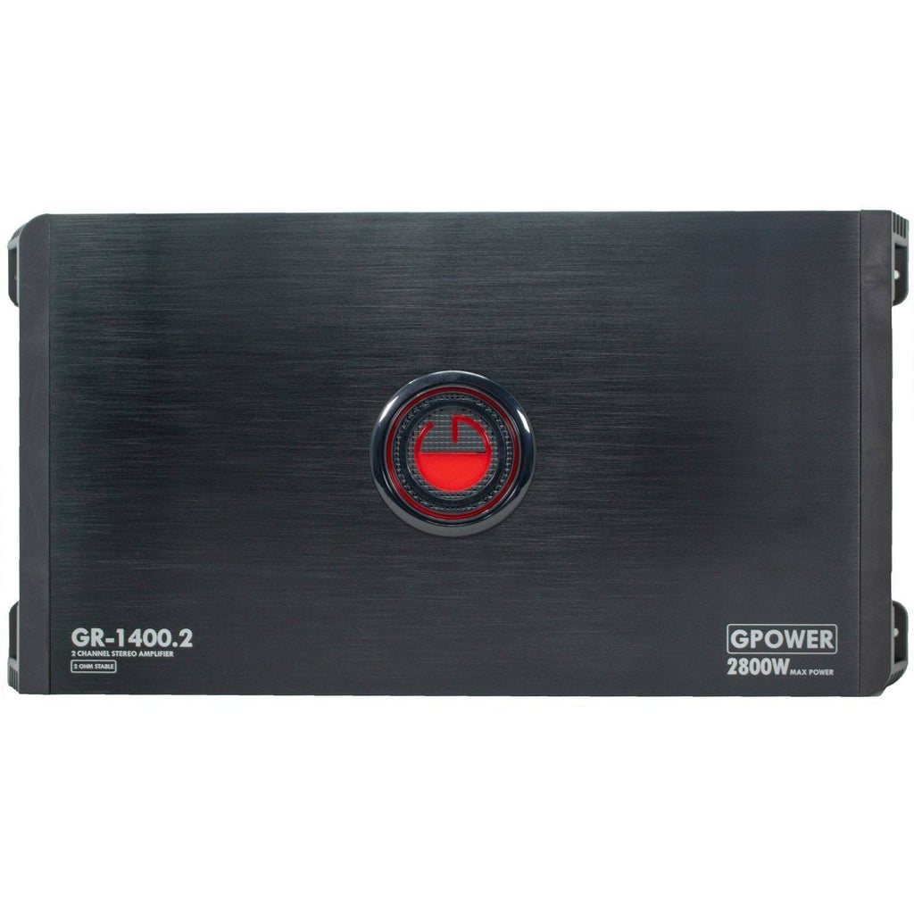 2 Channels 2800W Class A/B Car Audio Amplifier Y501
