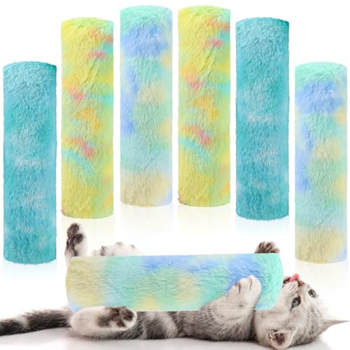 6 Pcs Catnip Cat Toy with Crinkle Sound Soft Plush R854