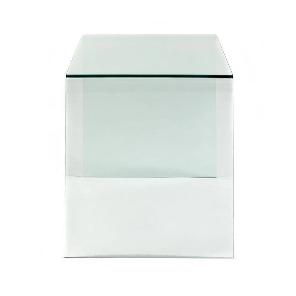 Clear Tempered Glass Writing Desk H466