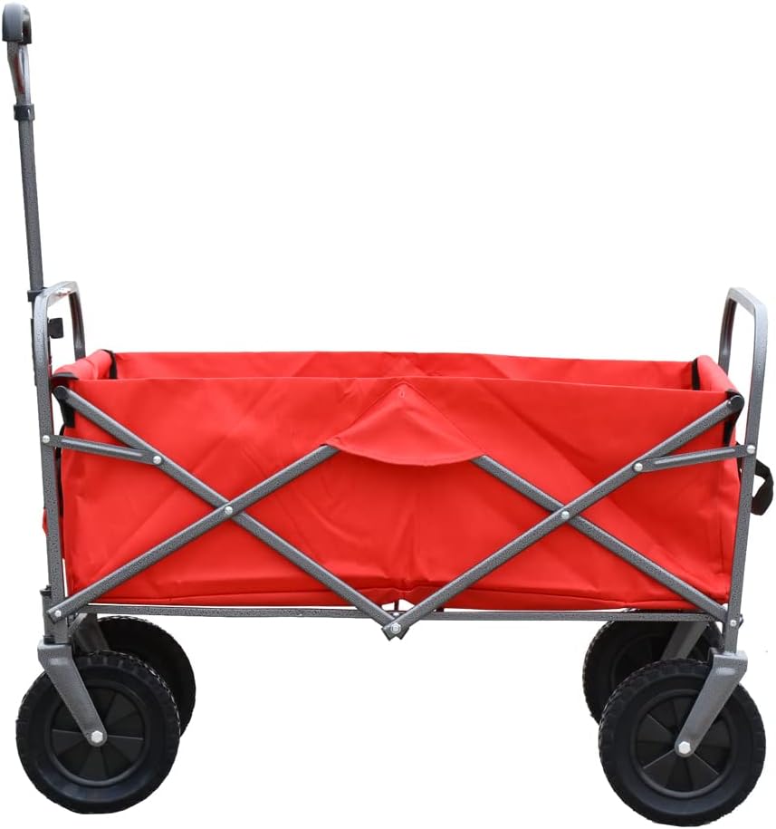 Collapsible Folding Outdoor Utility Wagon with Wheels O608