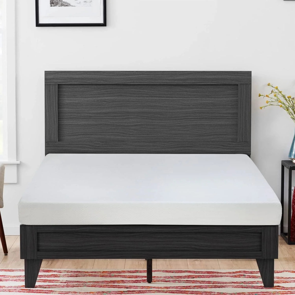 Queen 8 Inch Gel Memory Foam Medium Firm Mattress N35638