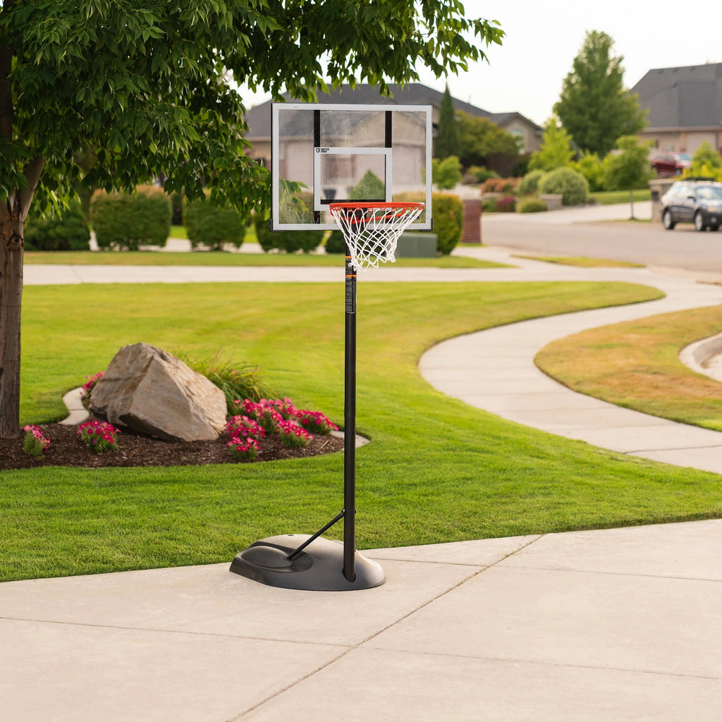Adjustable Youth Portable Basketball Hoop 30 inch Polycarbonate Z836