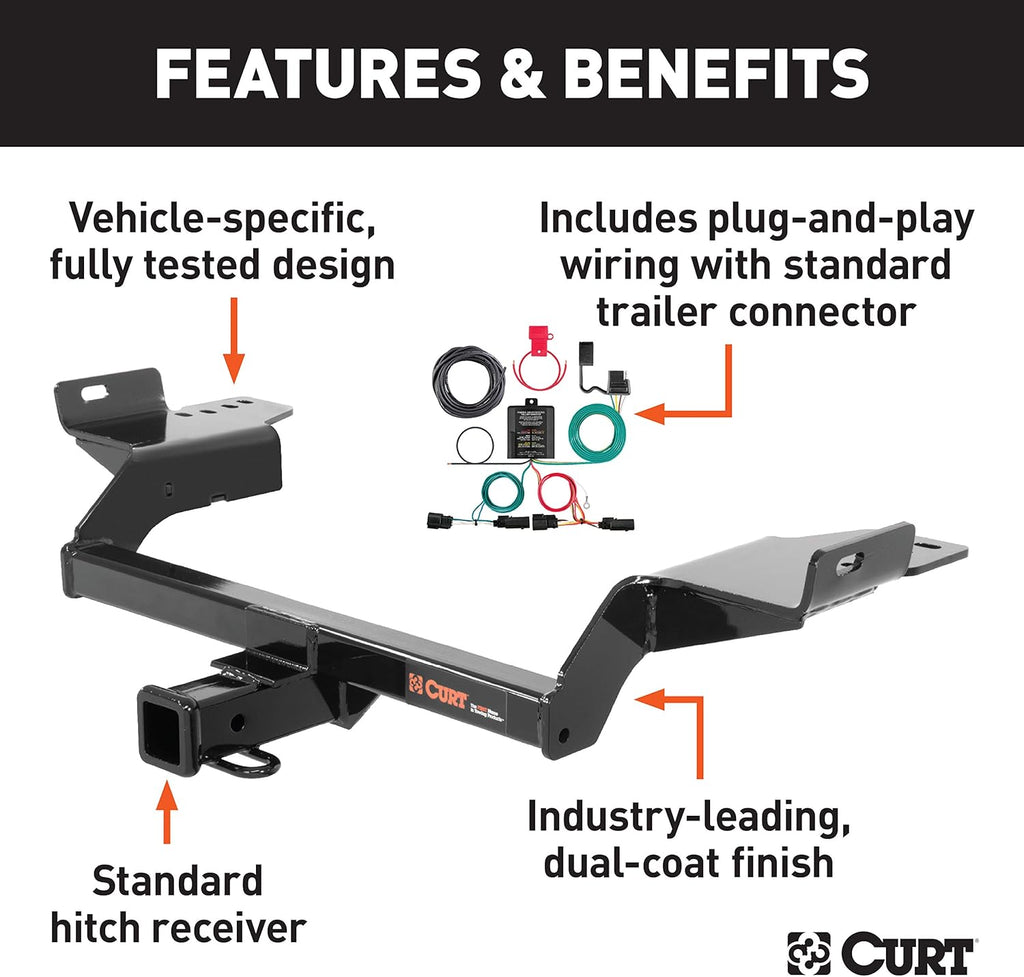 Class 3 Trailer Hitch with 2-Inch Receiver M36498