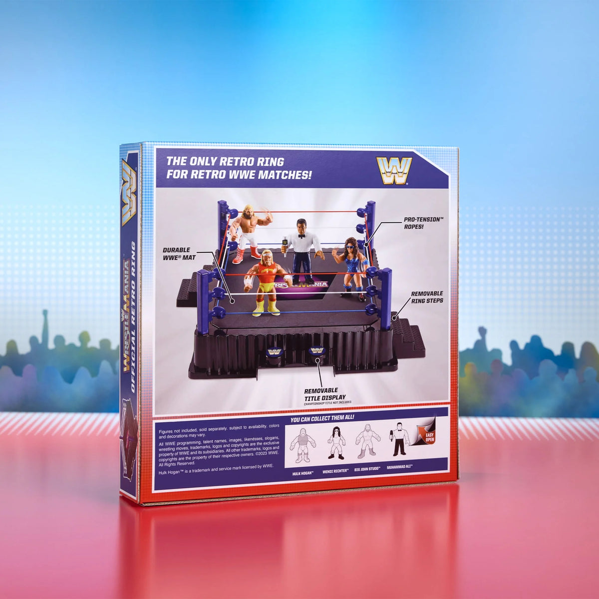WrestleMania Ring for Action Figures Q143