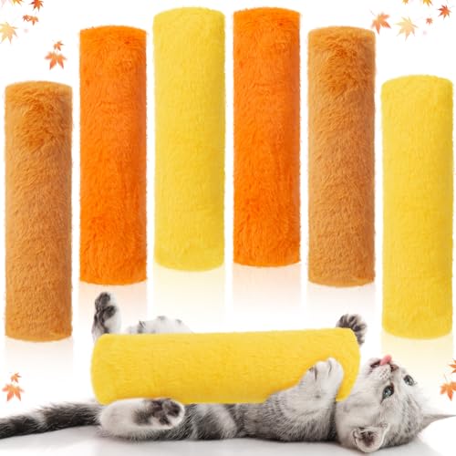 6 Pcs Catnip Cat Toy with Crinkle Sound Soft Plush R854