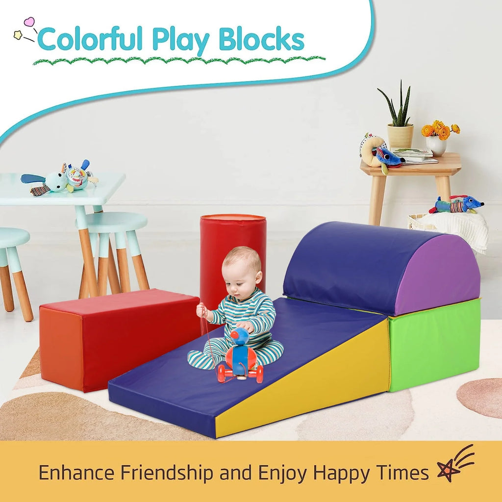 5-Piece Set Kids Foam Blocks W473