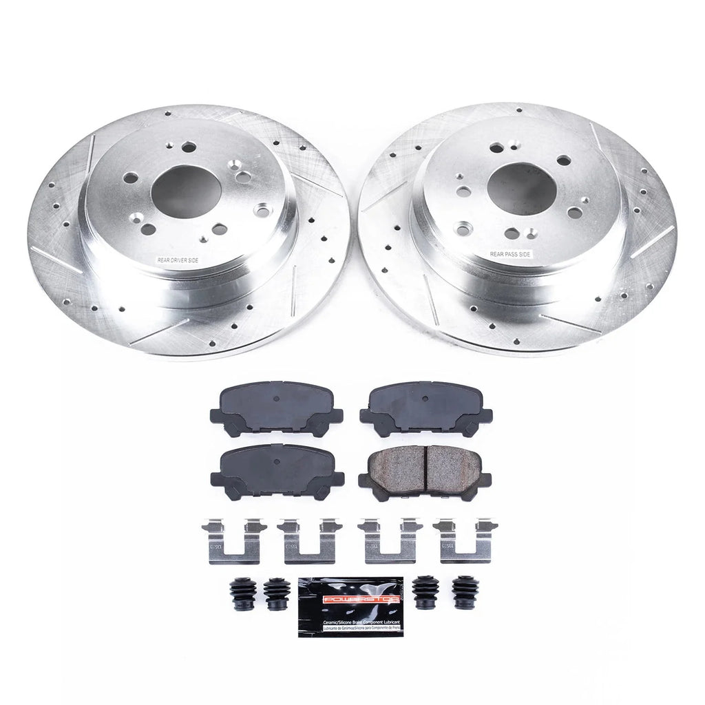 Rear Drilled & Slotted Ceramic Brake Kit A9268
