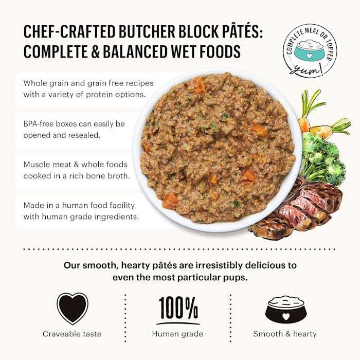 Butcher Block Pate Dog Food 10.5 oz A631