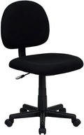 Black Fabric Ergonomic Task Chair H143
