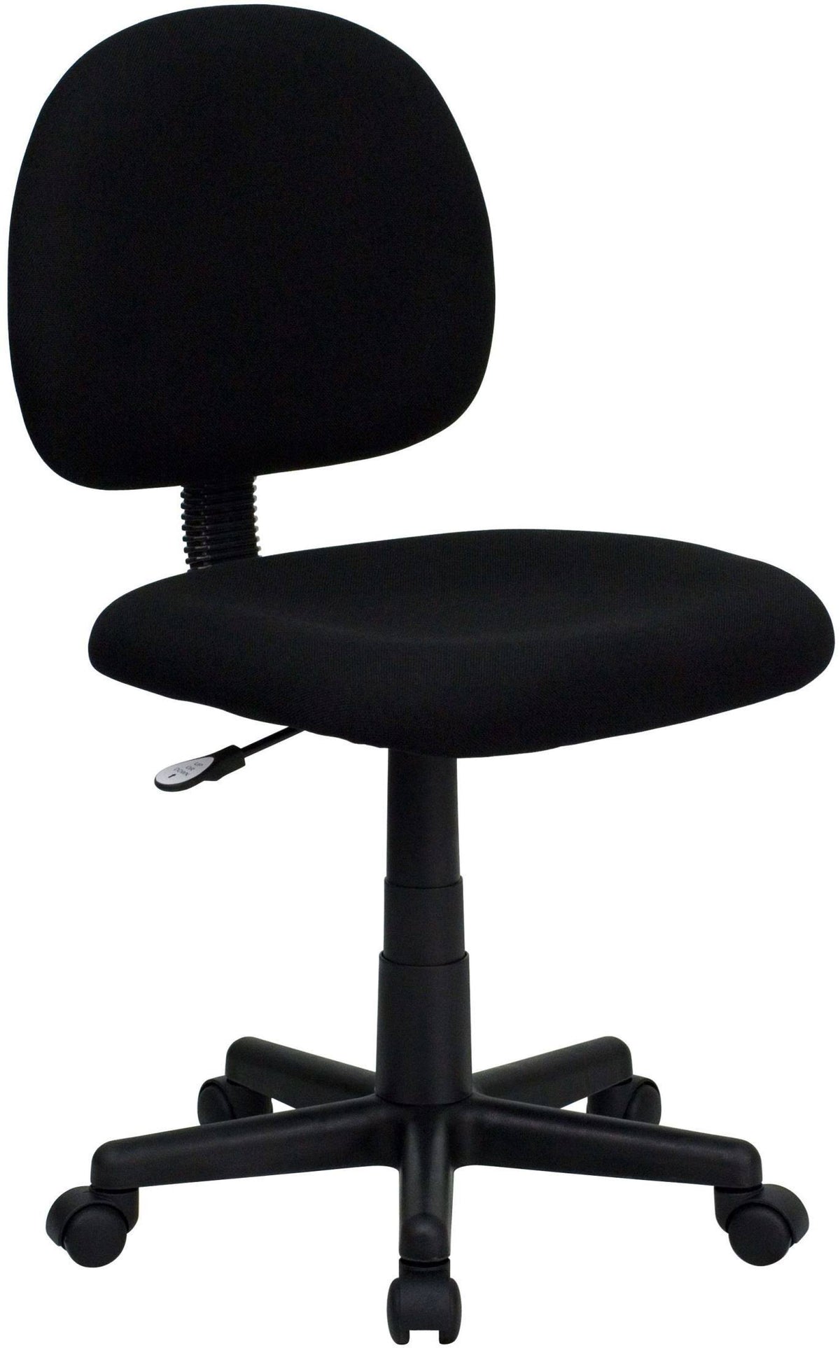 Black Fabric Ergonomic Task Chair H143