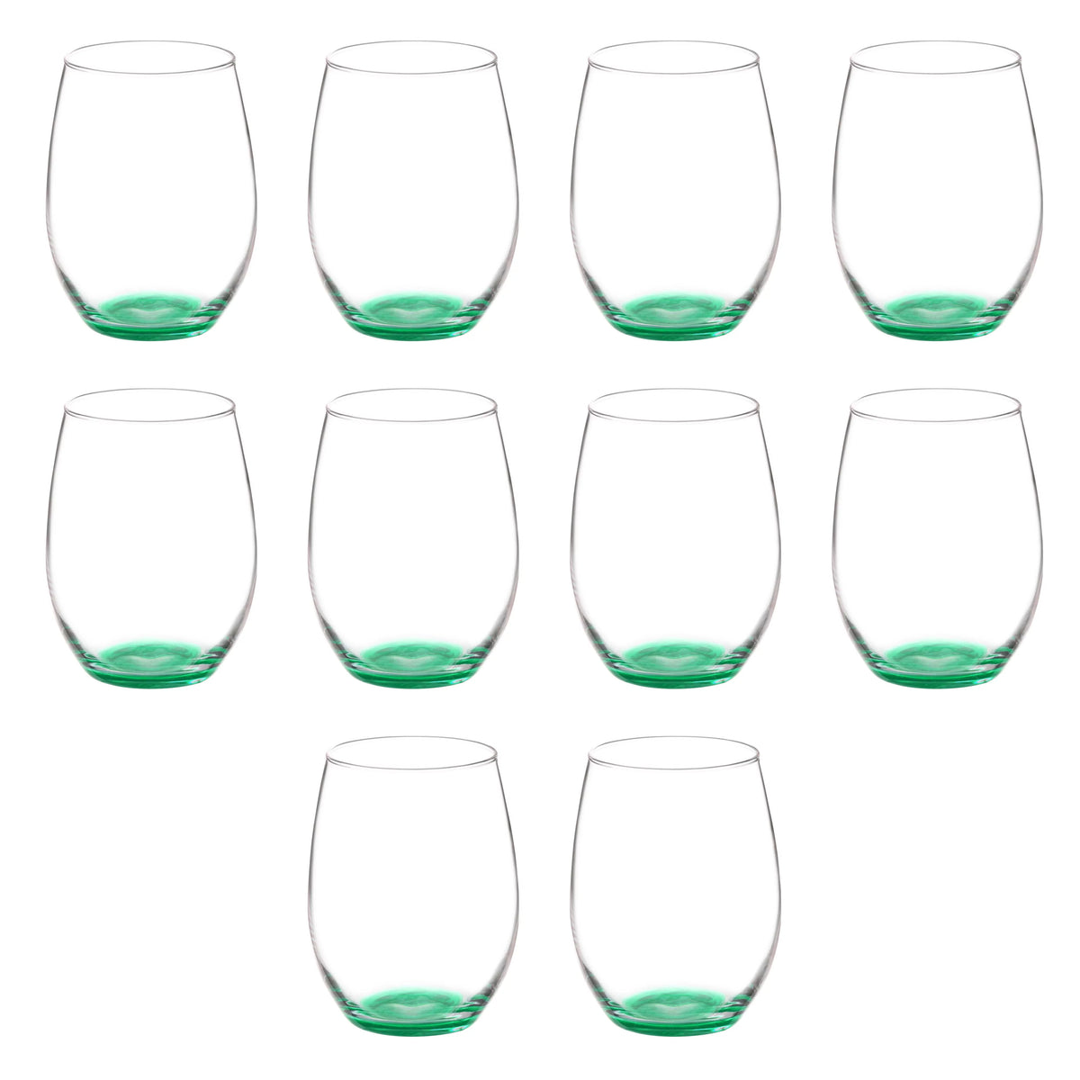 Stemless Wine Glasses Set O396125