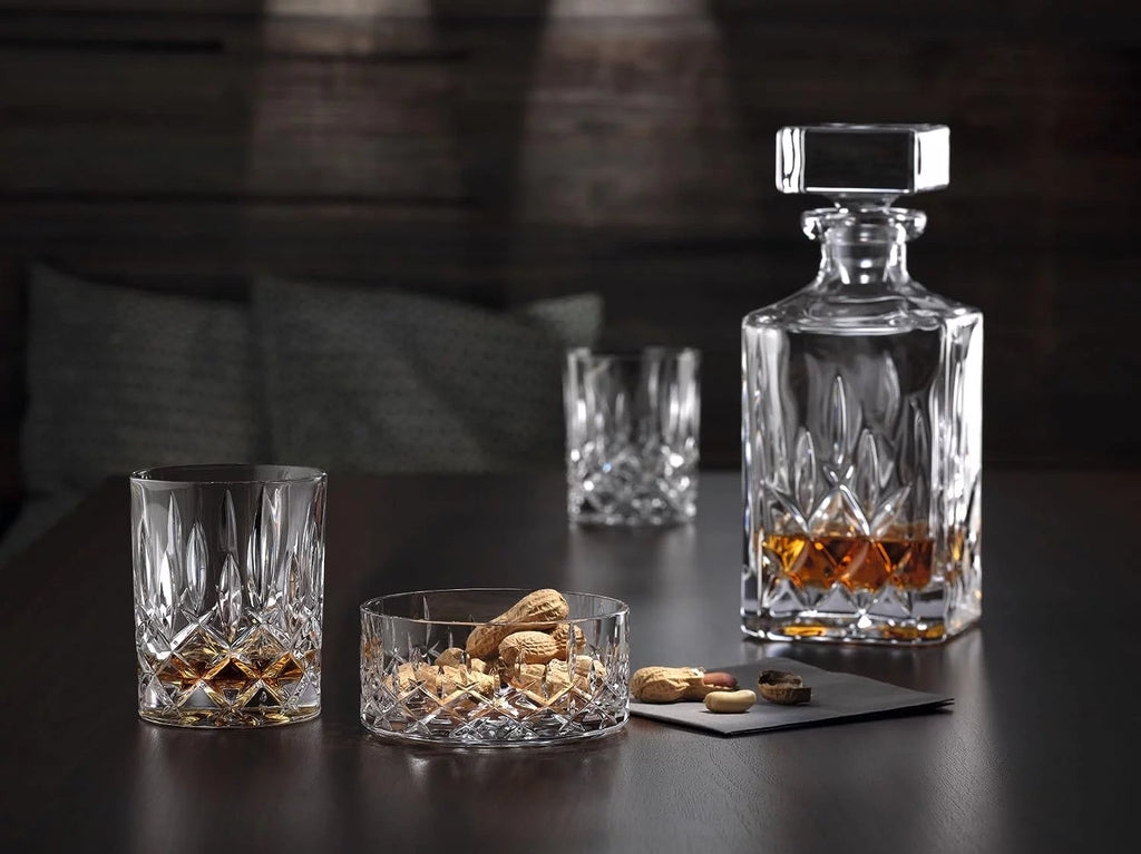 Whiskey Glass Set Of 4, 10-Ounce, Dishwasher Safe Y4313