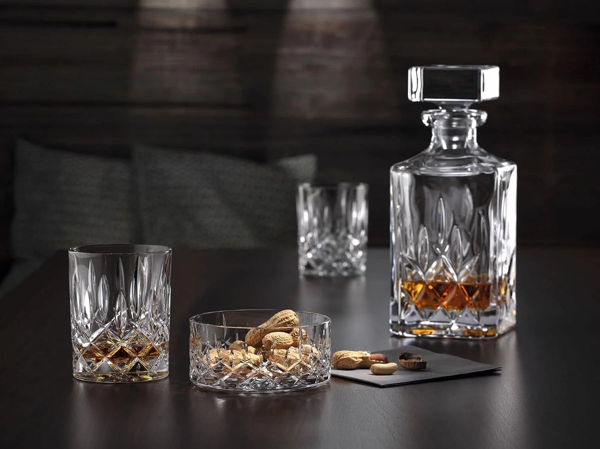 Whiskey Glass Set Of 4, 10-Ounce, Dishwasher Safe Y4313