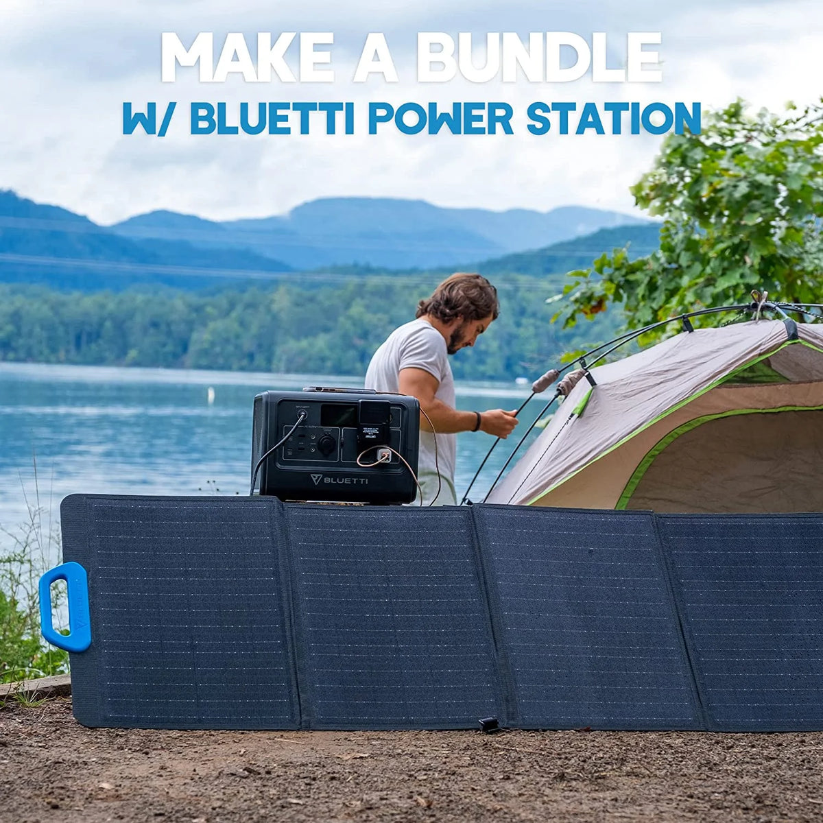 120W Foldable Portable Solar Panel P1875