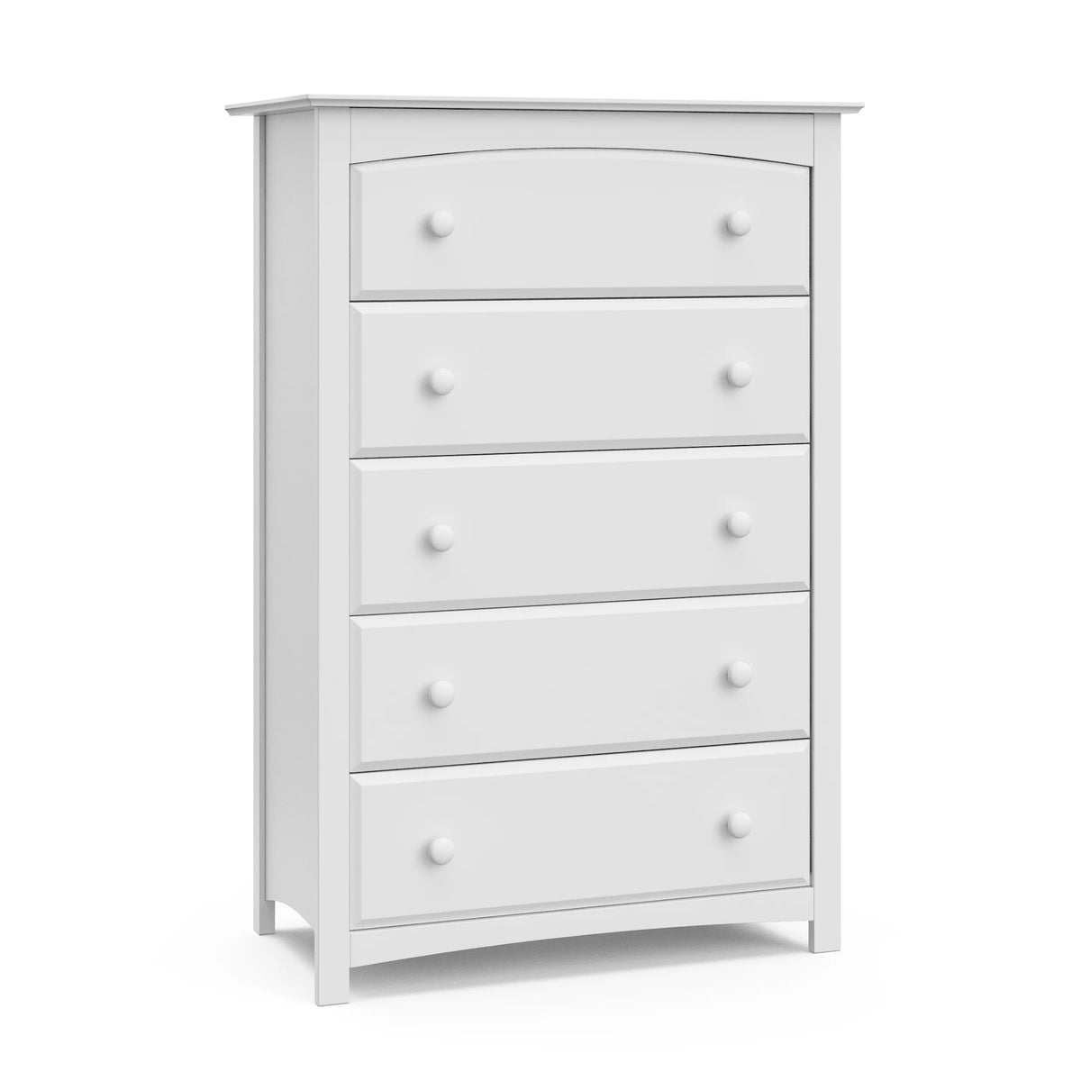 White 5 Drawer Nursery Dresser J32292