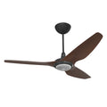 60 Ceiling Fan with Cocoa Aluminum Blades and Black Finish Q70612