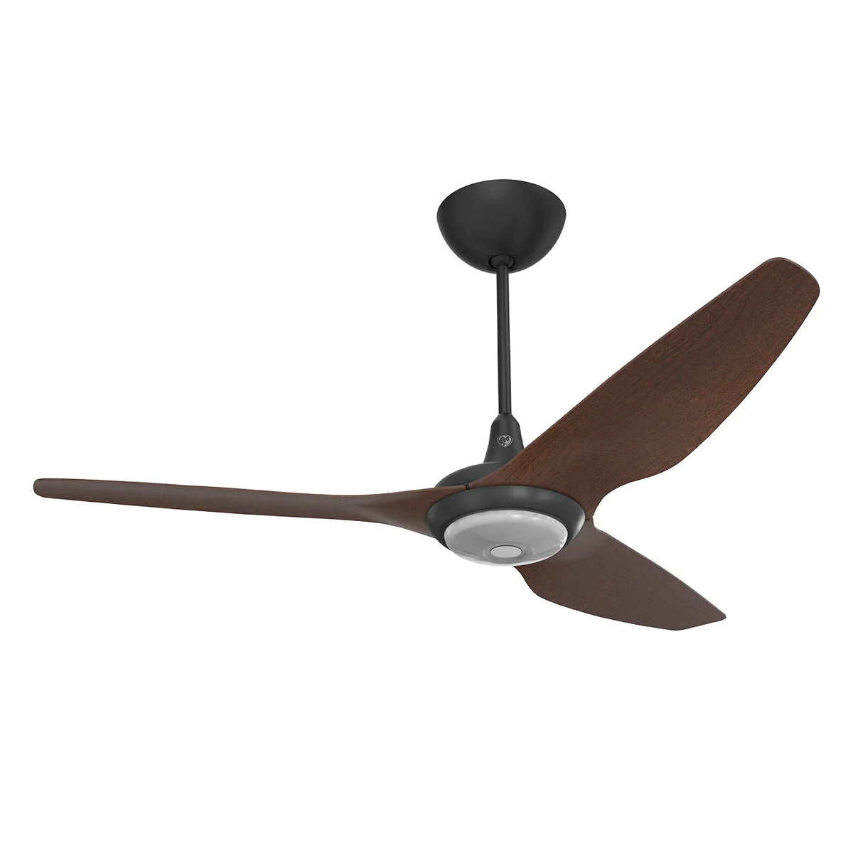 60 Ceiling Fan with Cocoa Aluminum Blades and Black Finish Q70612