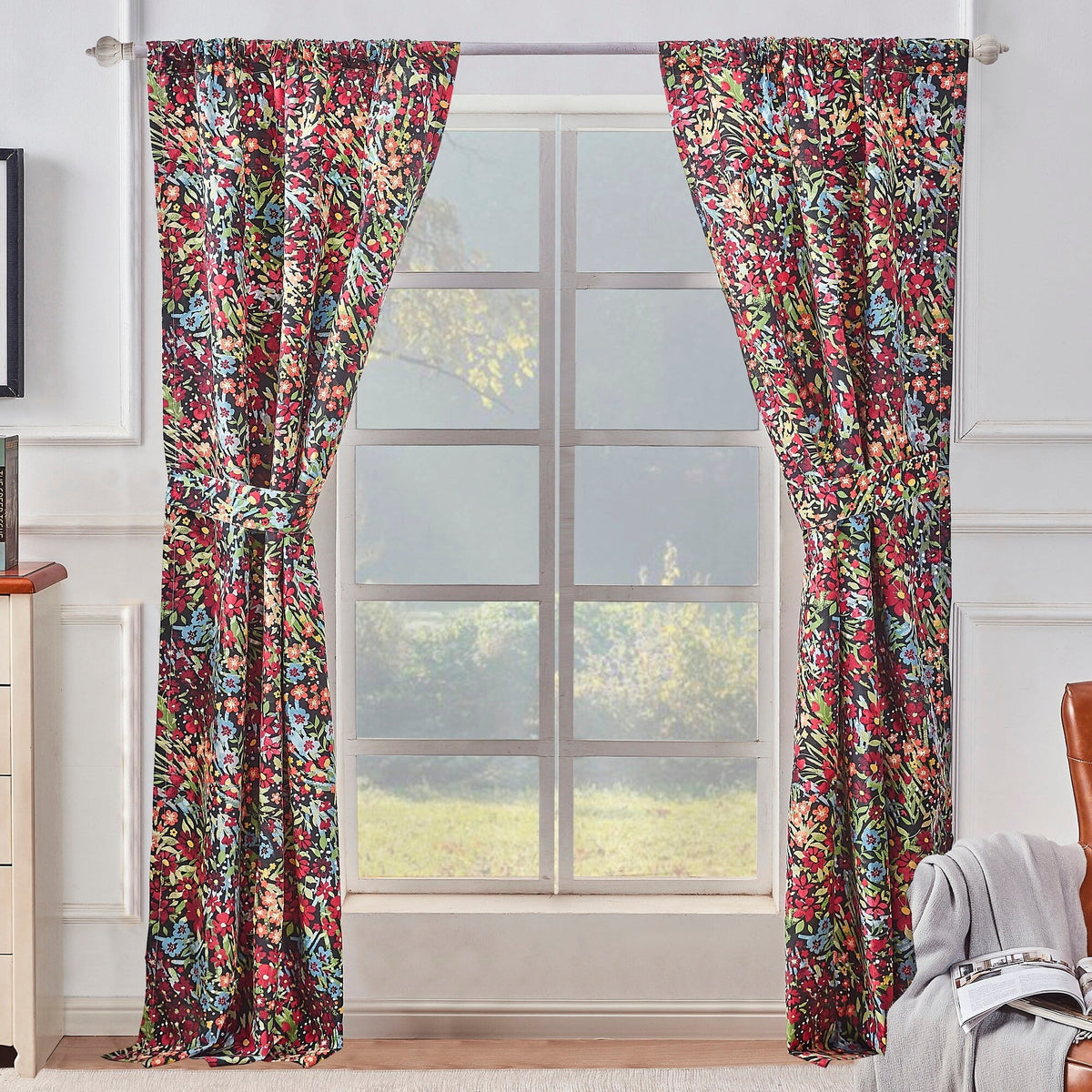 Curtain Panels Set of 2 84 x 84 inches I103
