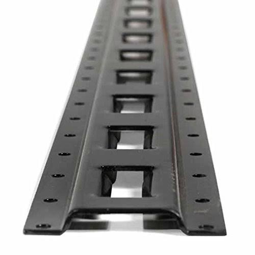 6 Pack 5' E Track Tie-Down Rail Powder-Coated Steel E8387