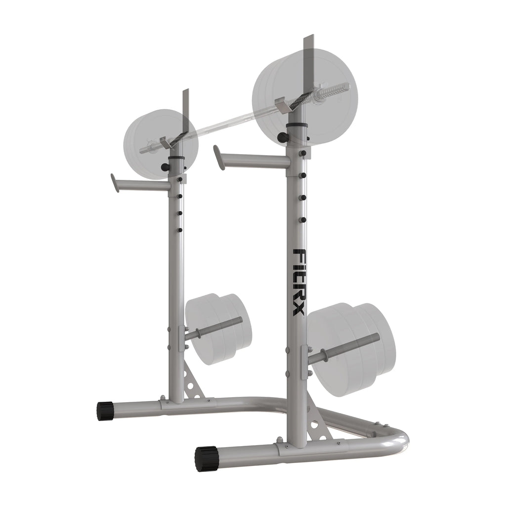 Adjustable Squat Rack 390lbs Weight Limit X53961