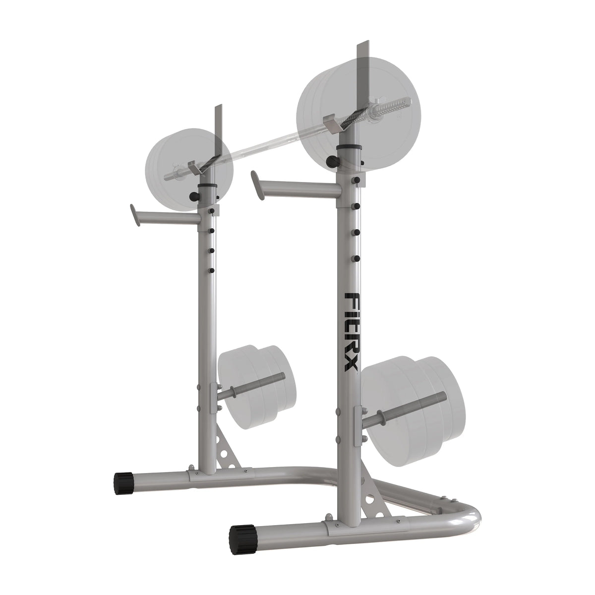 Adjustable Squat Rack 390lbs Weight Limit X53961