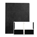 Black 2-Pocket Folders with Prongs, 25/Box C73678