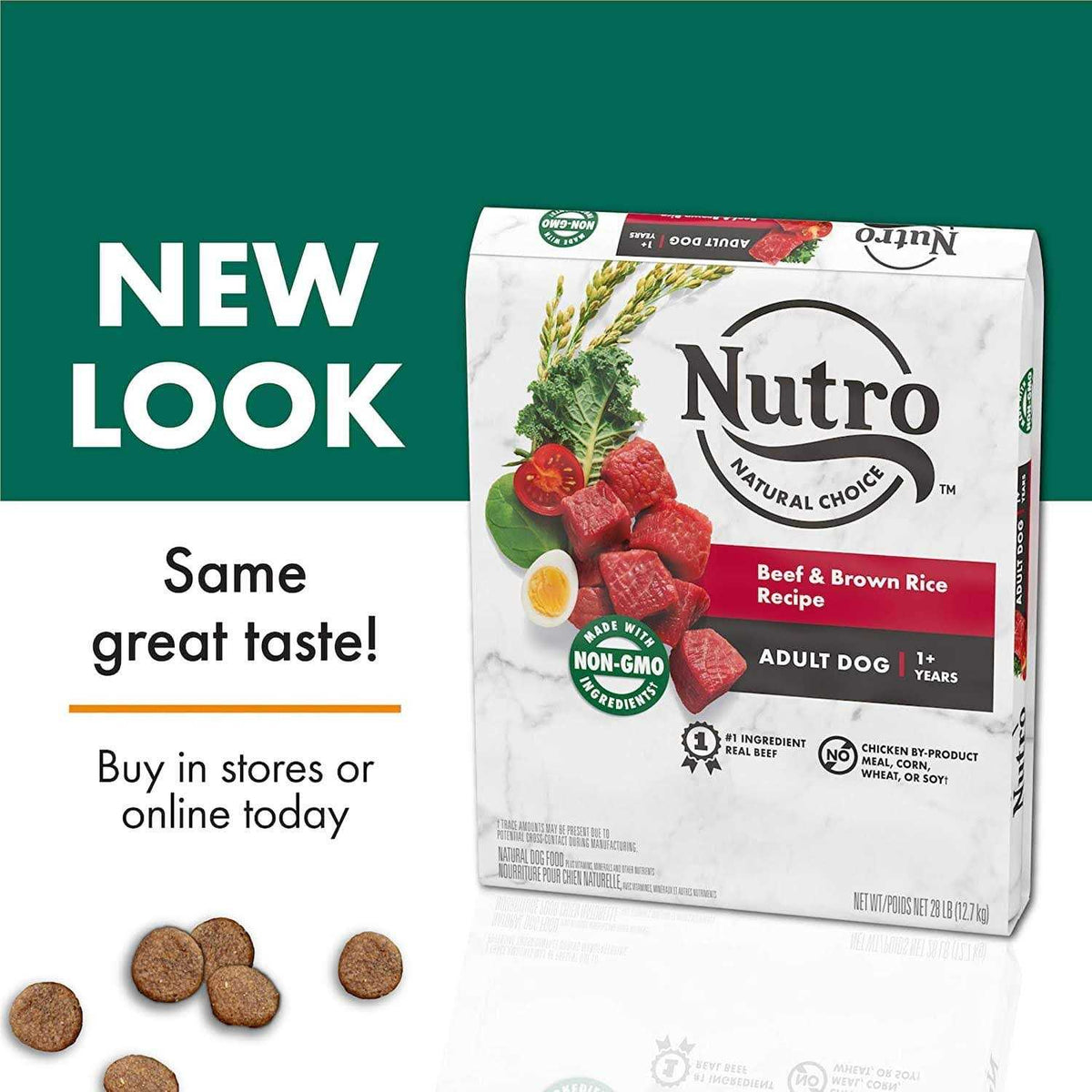 Adult Beef Rice Dry Dog Food J7288