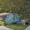 22" Peacock Garden Statue J585