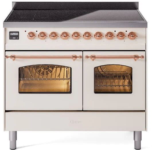 Antique White 40 Induction Range with Electric Oven P99386