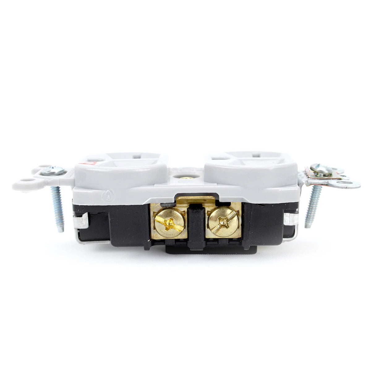 Duplex Receptacle 20A 125V Isolate Ground Gray 10 Pack Q273890