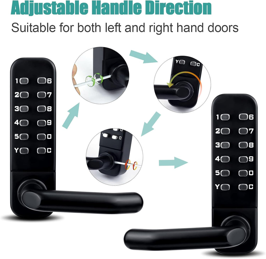 Keyless Entry Door Lock with Keypad Door Knob Y37875