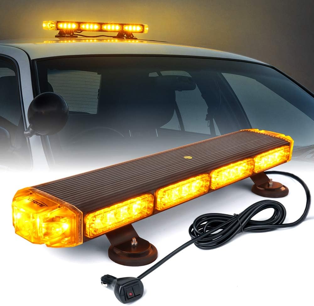 21 Inch Amber LED Rooftop Strobe Light Bar B43027