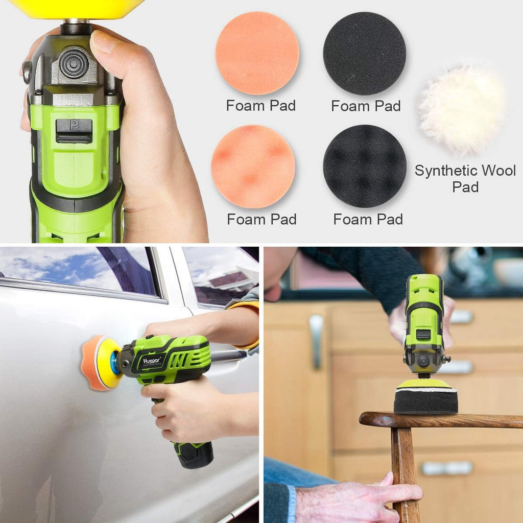 3-inch Cordless Variable Speed Polisher/Sander with 2 Li-ion Batteries Z529