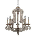 5 Light Candle Style Empire Chandelier U7560