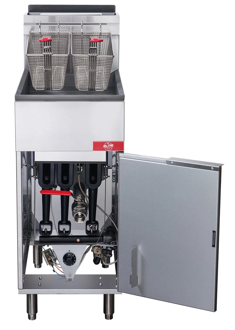 Natural Gas 15 in. 90000BTU Commercial Fryer I690866