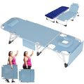 Adjustable Tanning Chair with Face & Arm Holes V440661
