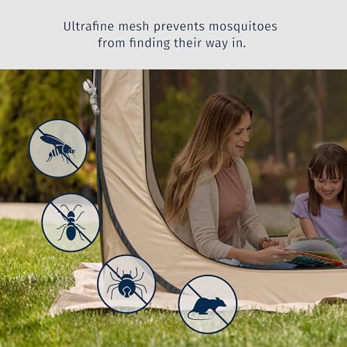 Pop-Up Screen House Tent 10 x 10 FT with Carry Bag F4357