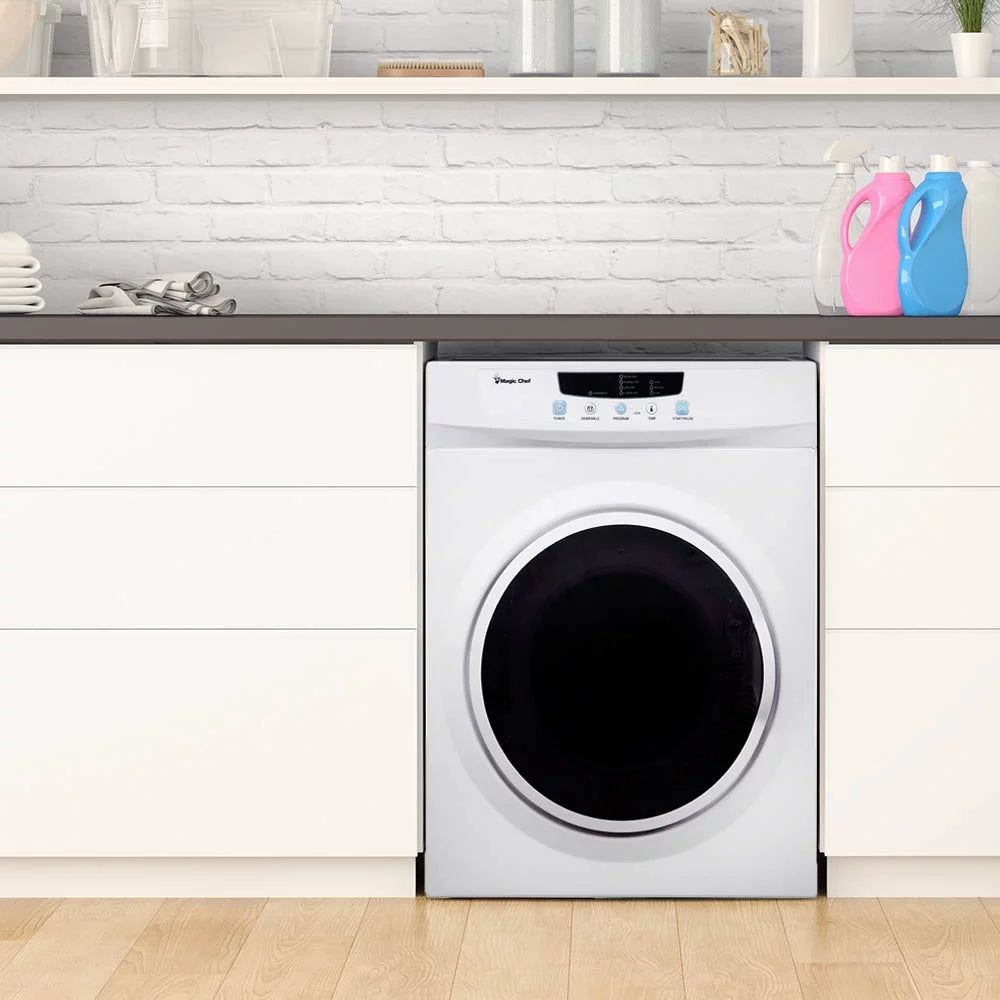 3.5 cu. ft. Compact Electric Dryer, White C309