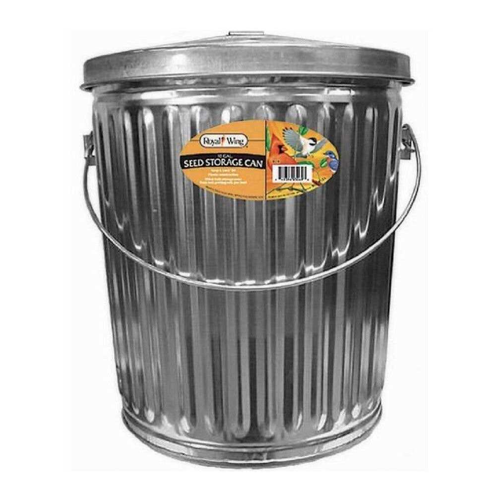 10 Gallons Capacity Bird Seed Storage Container Q2622