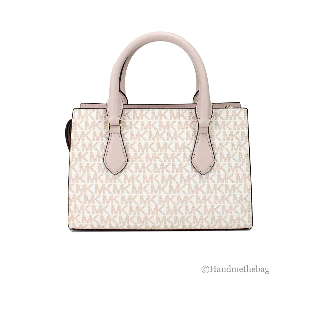 White Small Satchel Purse Bag W72678