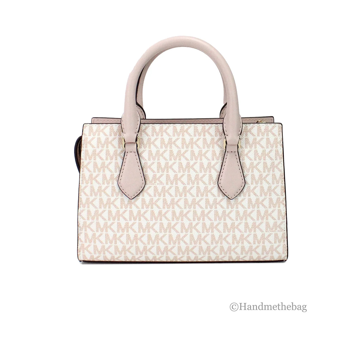 White Small Satchel Purse Bag W72678