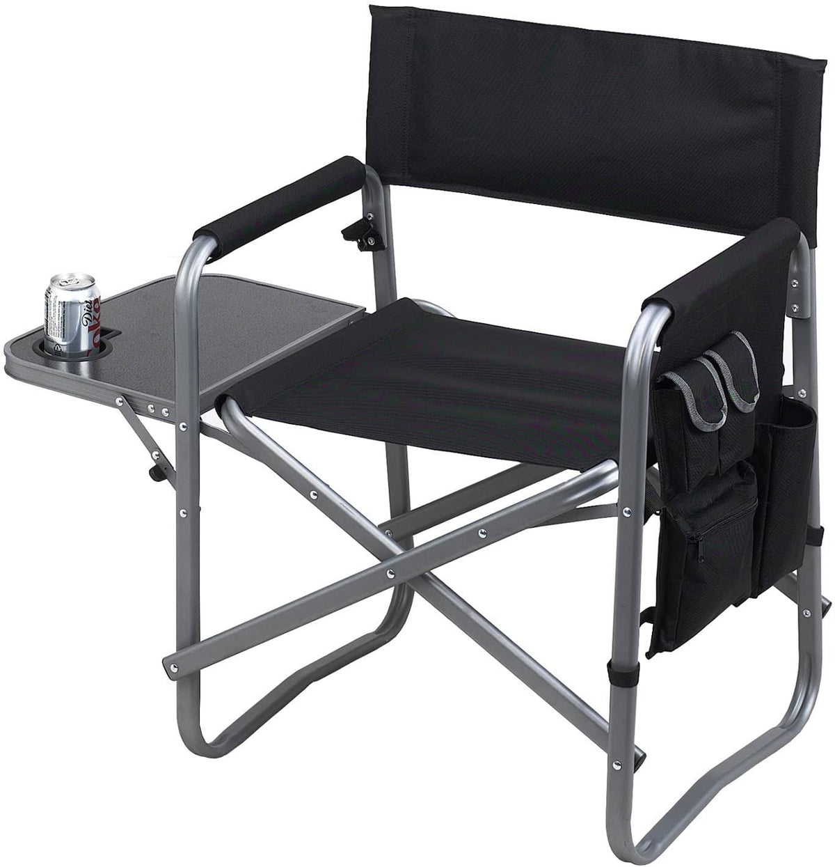 Folding Camping Chair with Table and Cooler F554