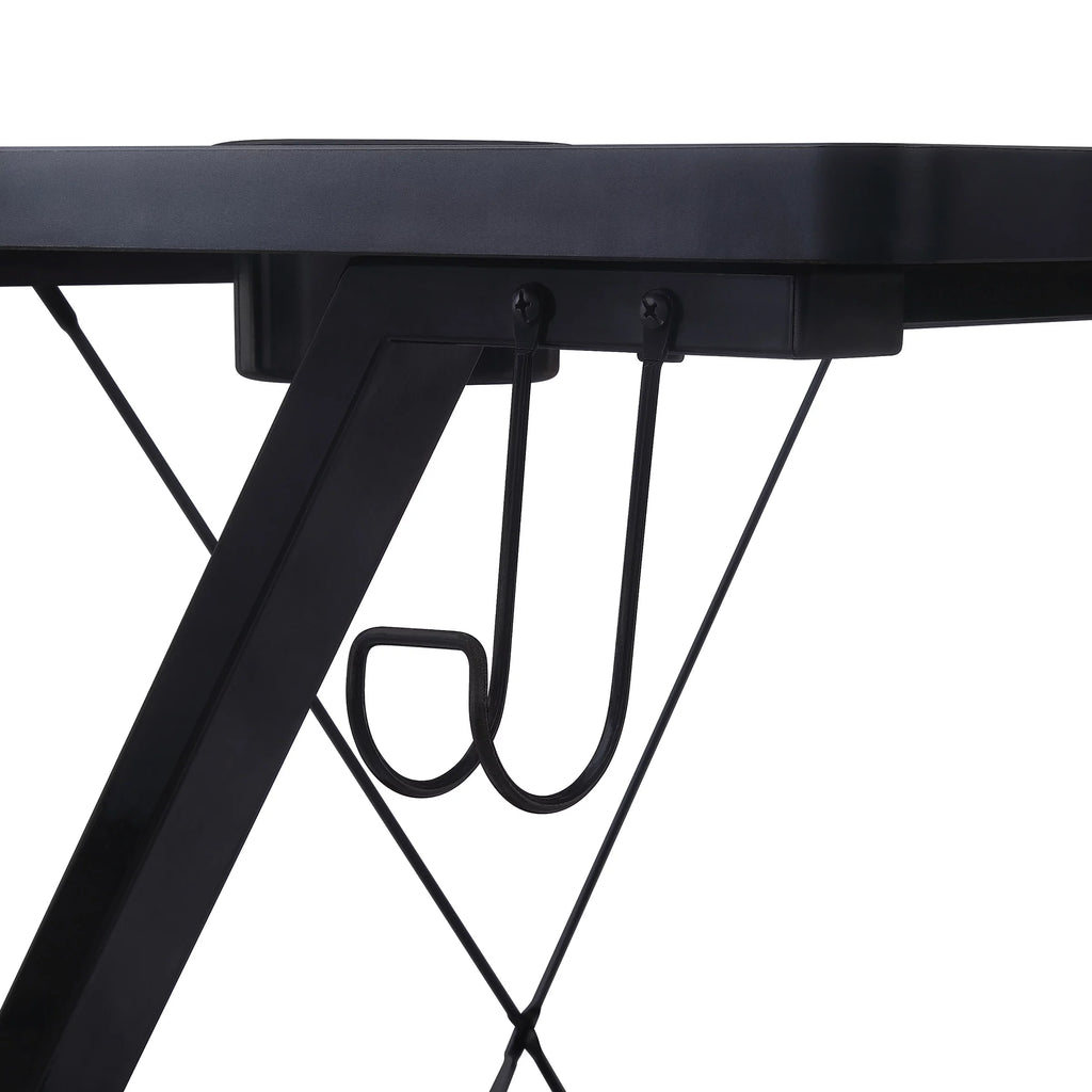 Gaming Desk with RGB LED Lights L696829