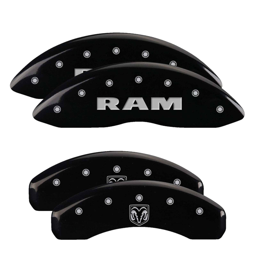 Black Caliper Covers V1606