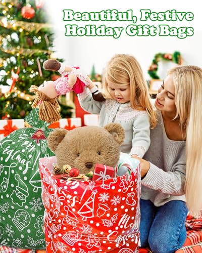 Assorted Sizes 34Pcs Christmas Gift Bags S56626