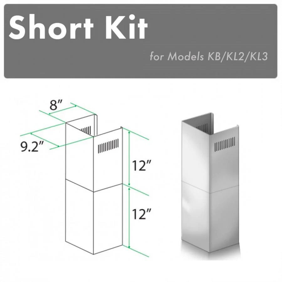 Range Hood Chimney Short Kit B331062